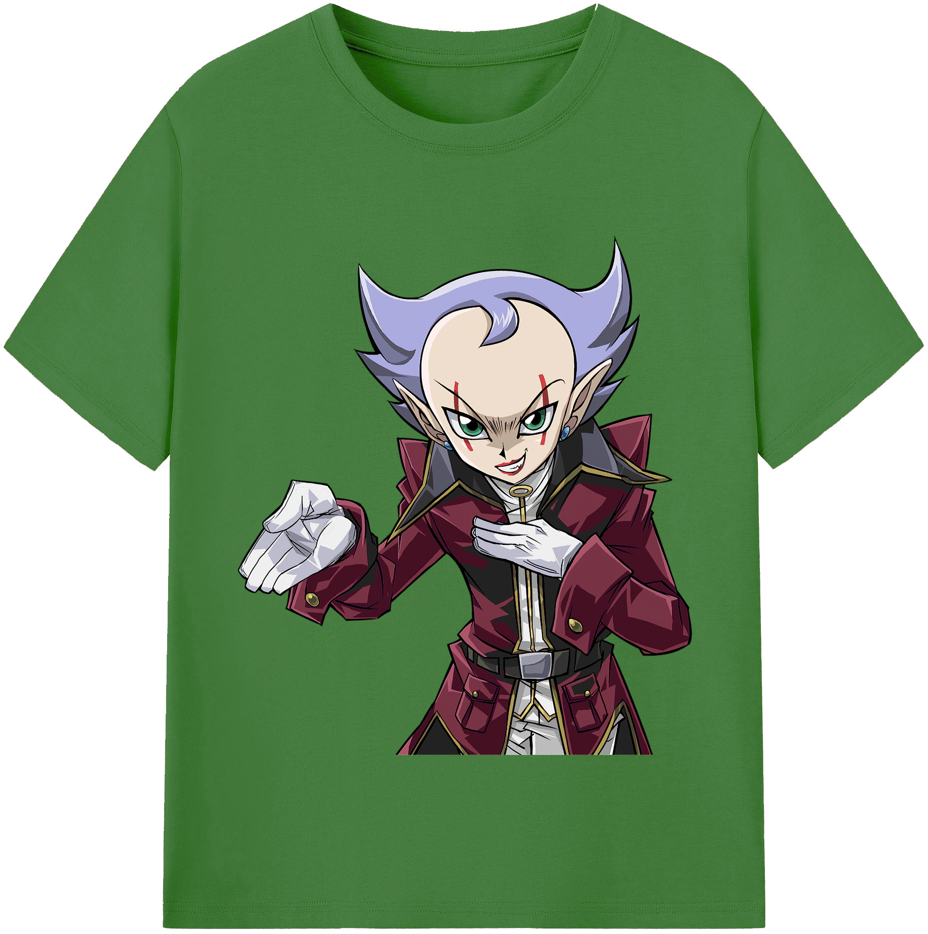 （画像用） 遊☆戯☆王 Yu-Gi-Oh! レディースカジュアルプリントTシャツ（綿100％）